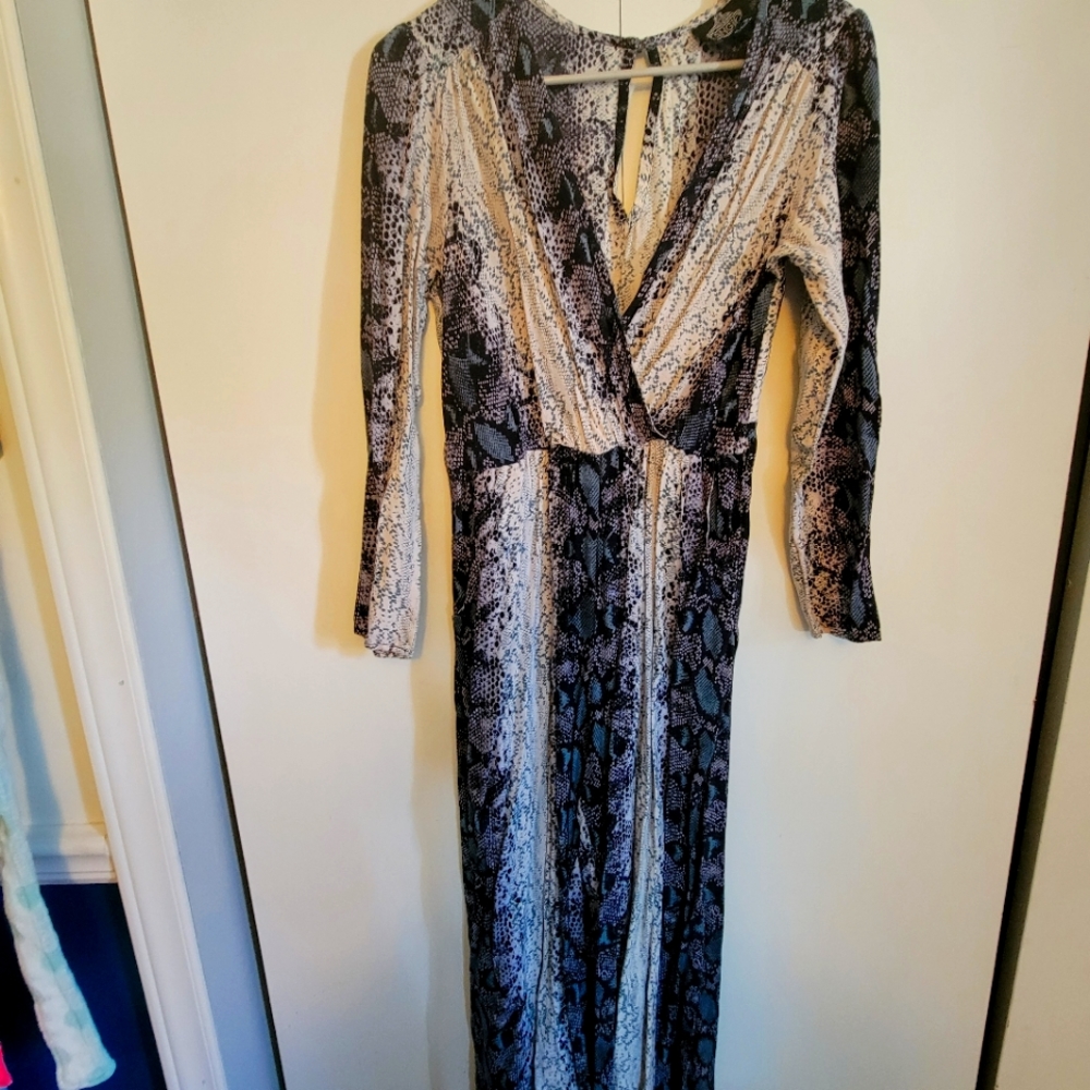 Angie snake print jumpsuit